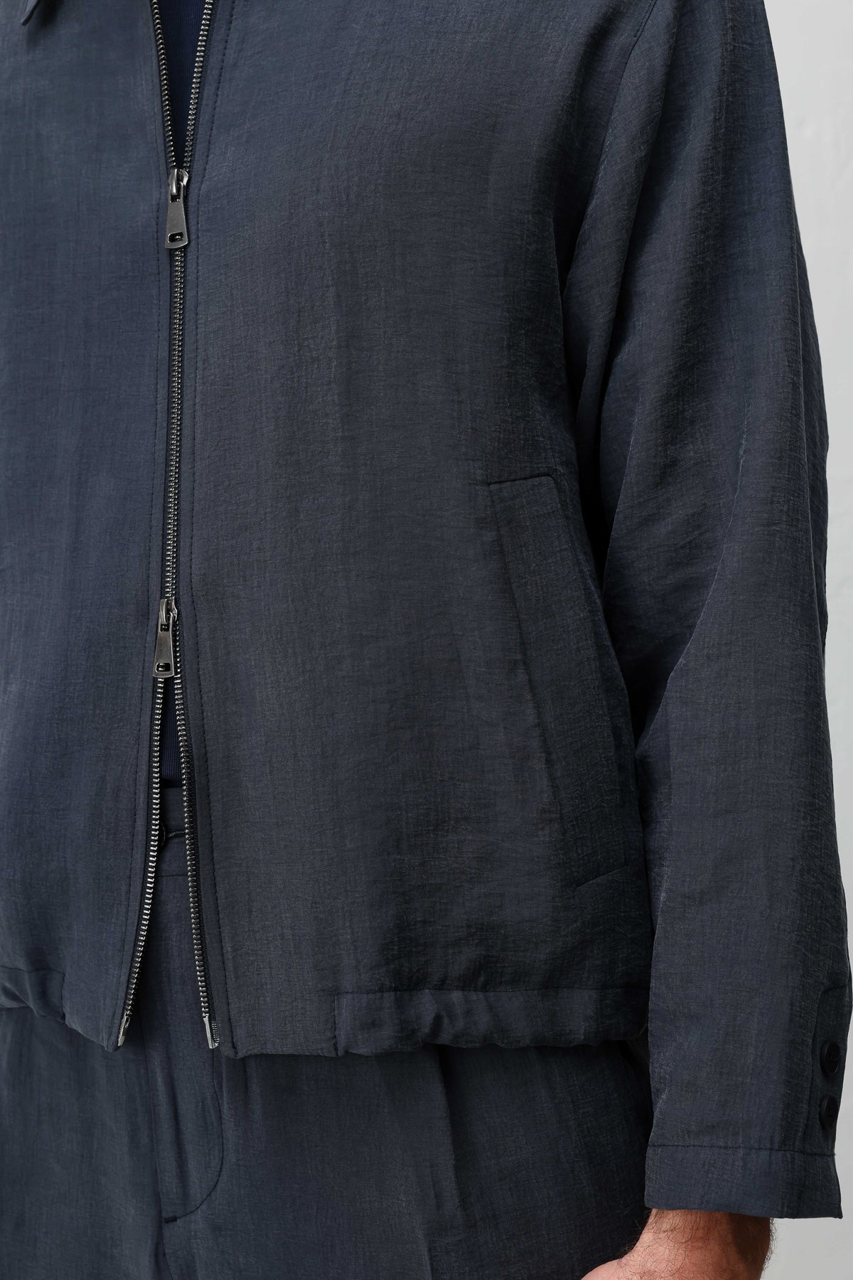 Lyocell Karışımı Yazlık Erkek Ceket Lacivert