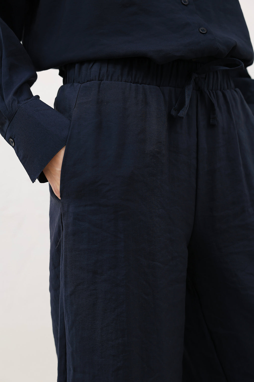 Kadın Modal Karışımı Pantolon Lacivert