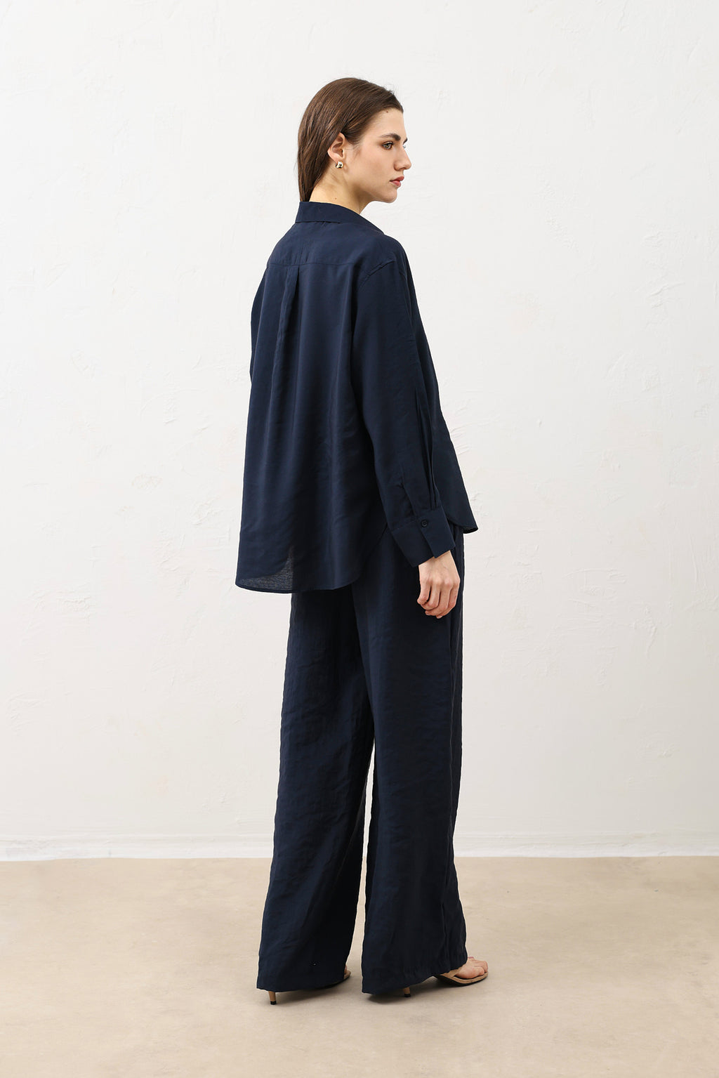 Kadın Modal Karışımı Pantolon Lacivert